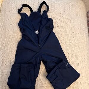 Kids Columbia Navy Blue Snow Bib Overalls
